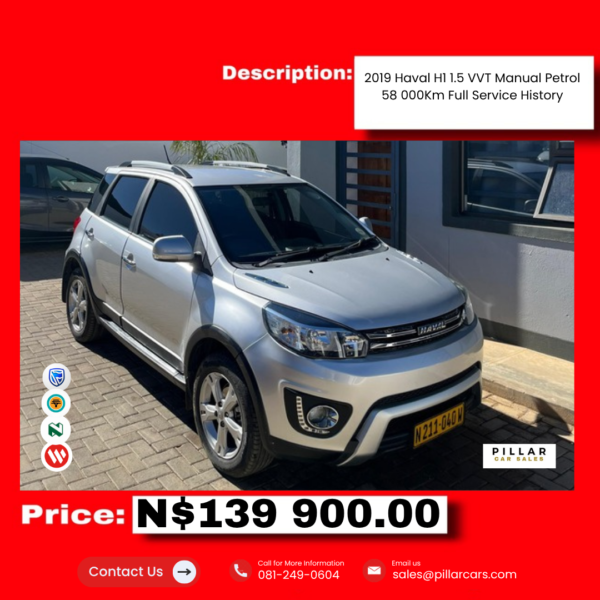 2019 Haval H1 1.5VVT 2x4 M/T