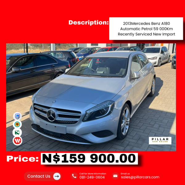 2014 Mercedes Benz A180 New Import
