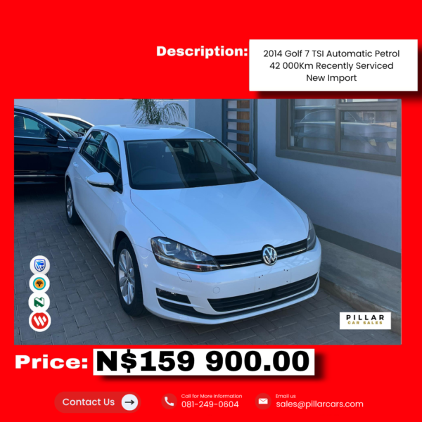 2014 VW Golf 7 TSI New Import