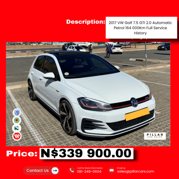 2017 VW Golf 7.5 GTI A/T