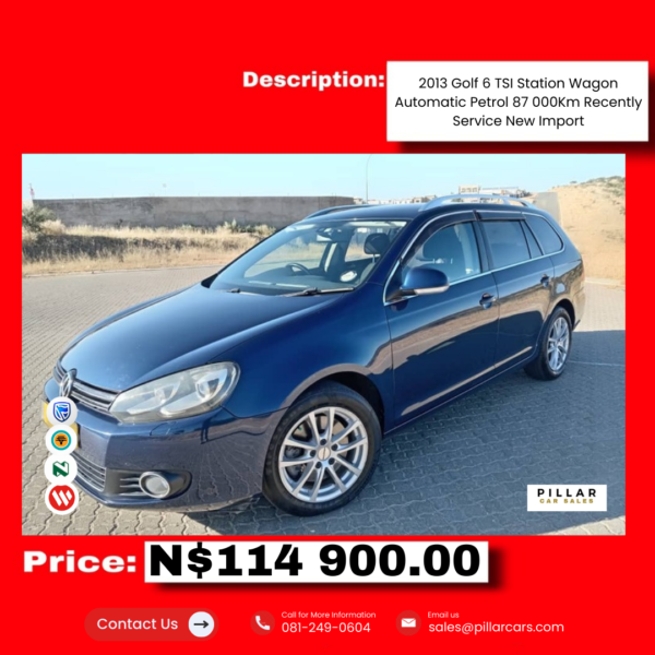 2013 VW Golf 6 TSI Station Wagon