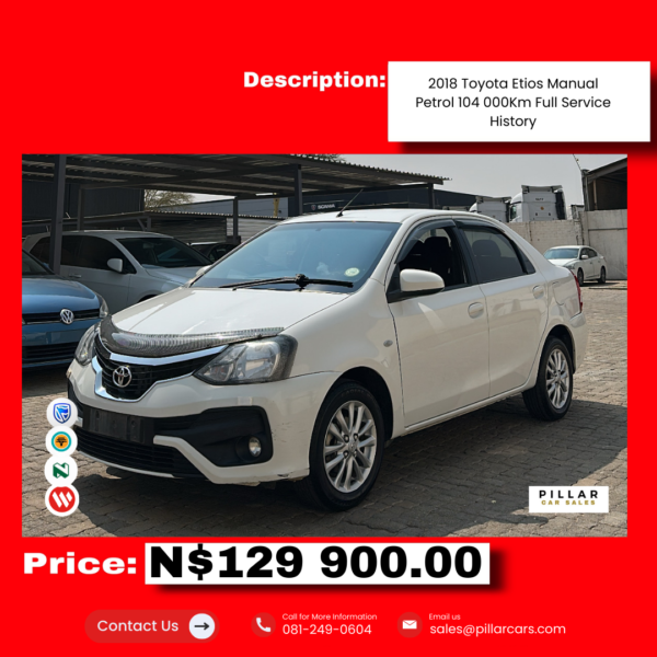 2018 Toyota Etios 1.5 M/T