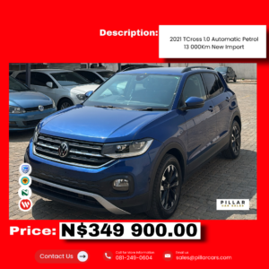 2021 VW T-Cross 1.0